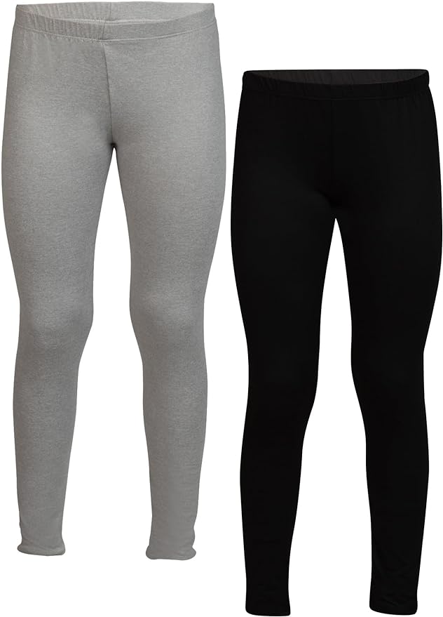 Popular Girls Buttery Soft Ankle Legging - 2 Pack