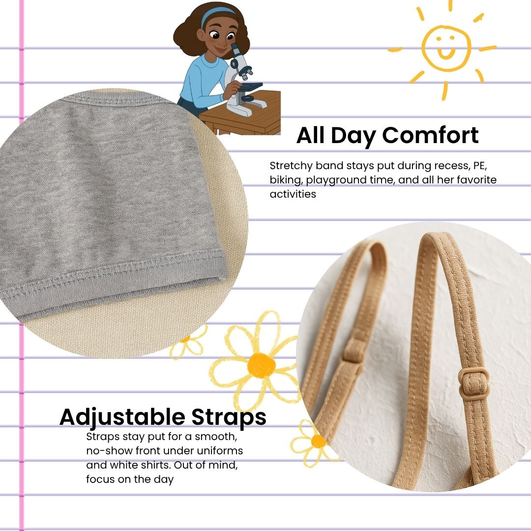 Girls Cotton Training Bras