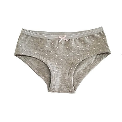 Popular Girls Underwear Hipster Panty - Soft Cotton Panties Underwear for Girls & Teen Size 7-14 - Multipack