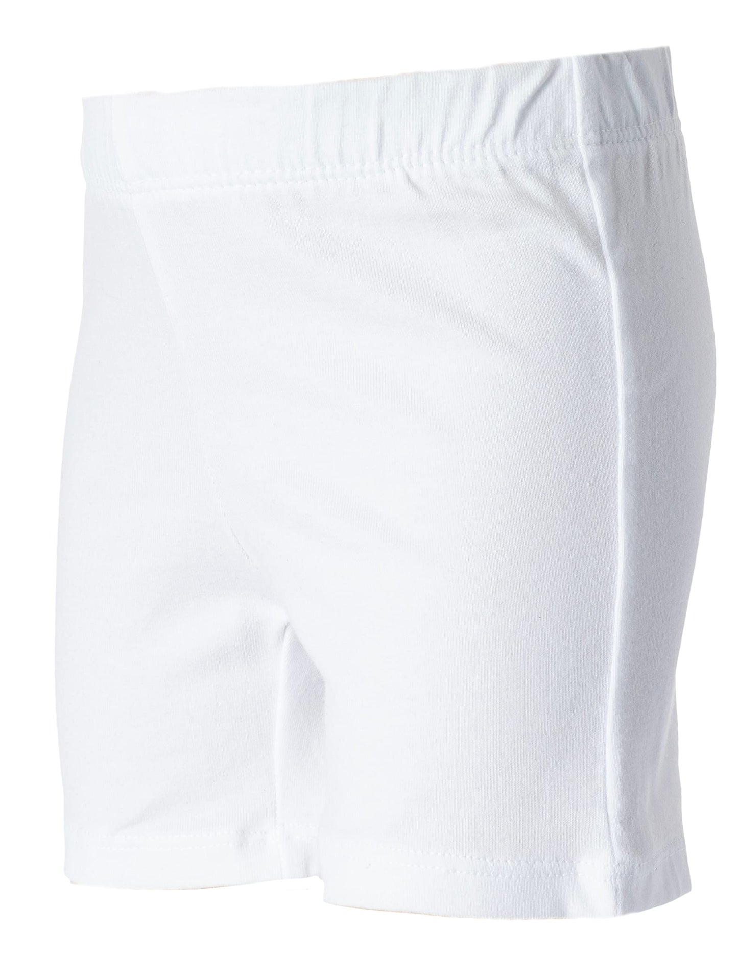 MY WAY Toddlers & Girls Bike Shorts Cotton & Spandex — Biker Shorts for Under Dresses, Cartwheel & Dance - 3 Pack Sizes 2T-16