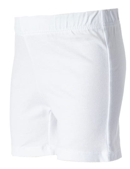 MY WAY Toddlers & Girls Bike Shorts Cotton & Spandex — Biker Shorts for Under Dresses, Cartwheel & Dance - 3 Pack Sizes 2T-16