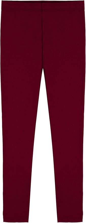 Popular Girls Leggings Ankle Length - Comfortable Leggings for Girls. Cotton Leggings Great for Softness and Breathability.