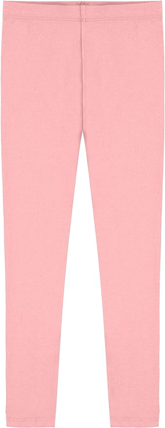 Popular Girls Leggings Ankle Length - Comfortable Leggings for Girls. Cotton Leggings Great for Softness and Breathability.