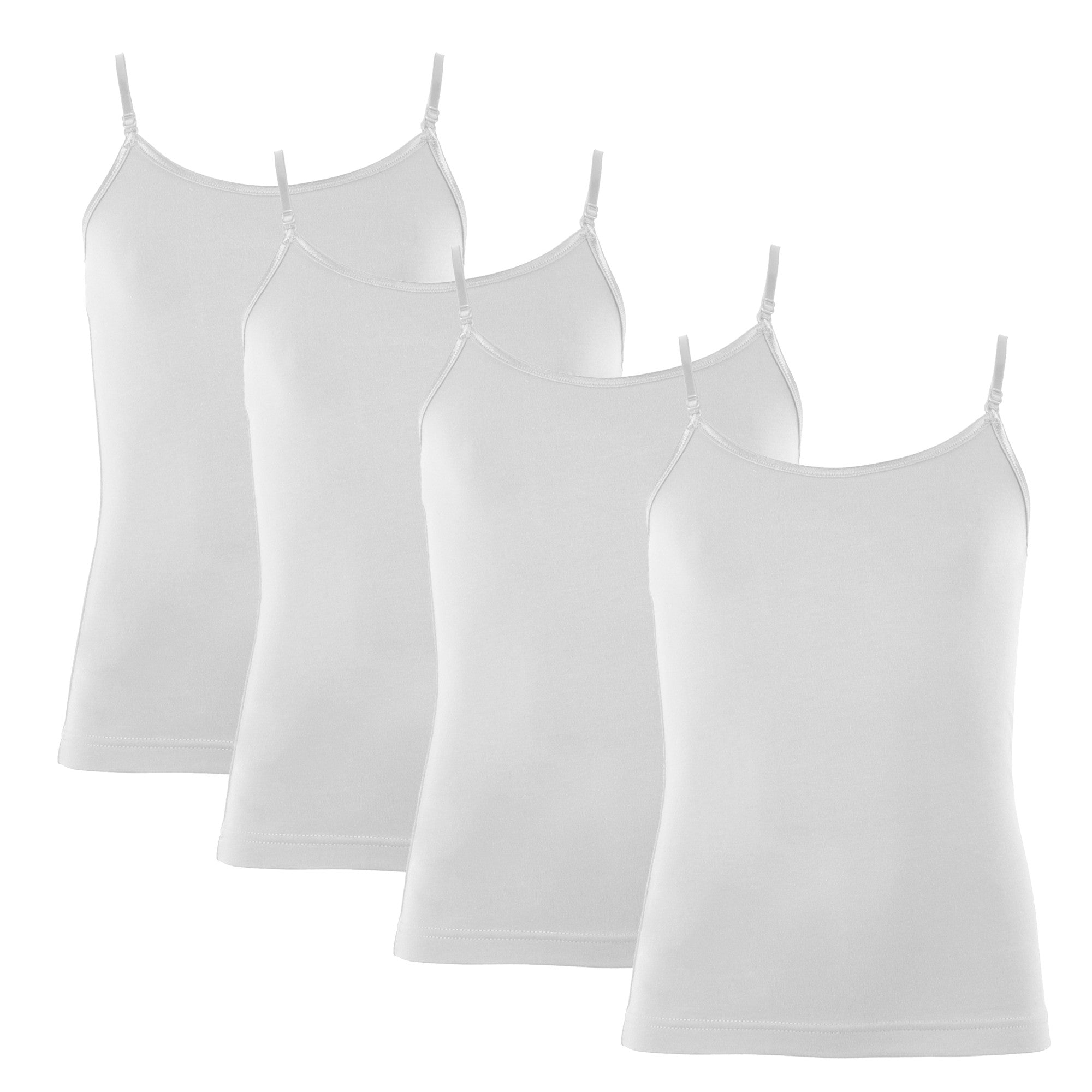 Buy pietra Women Cotton Camisole with Adjustable Strap Basic Seamless  Camisole with 4 Way Stretch Pack of 3 (Size - Small) at