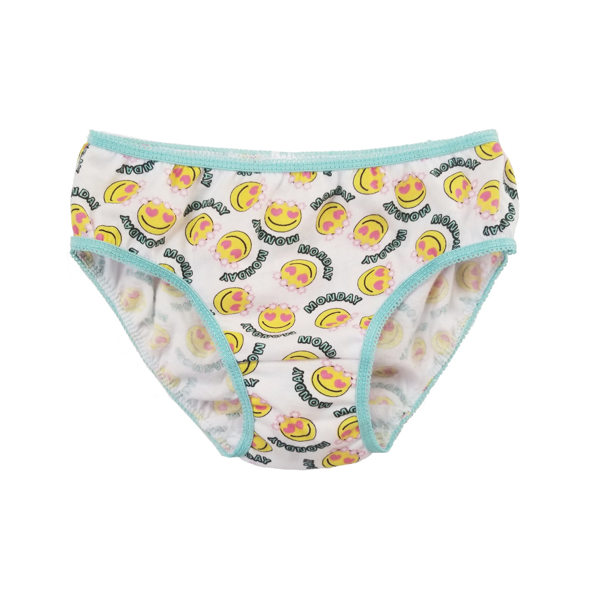 Popular Girls' Cotton Panty Underwear - Pack of 7