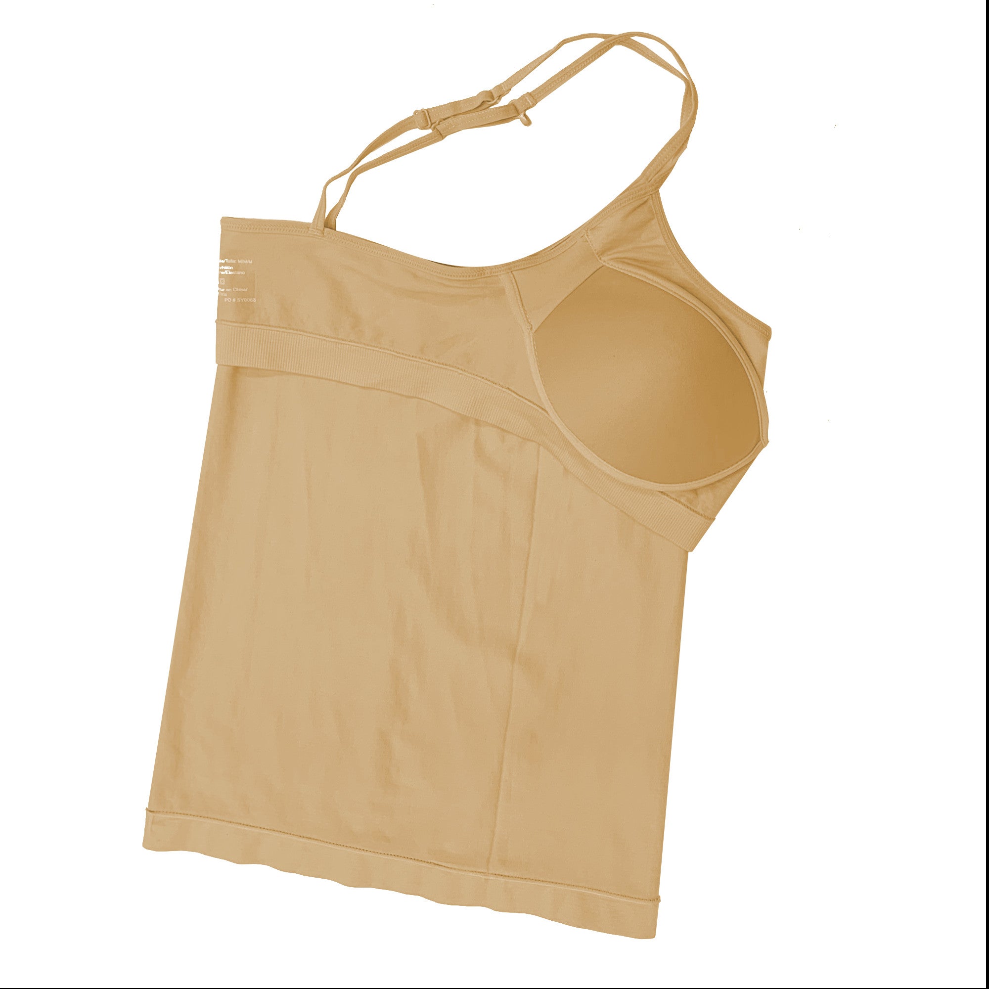 Popular Women's Seamless Shelf Bra Adjustable and Convertible Straps Camisole