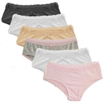 Popular Girls' Cotton Hipster Underwear Panty  - 6 pack or 5 pack